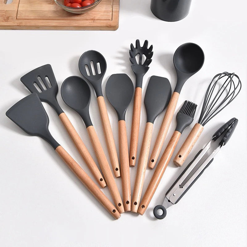 Jogo de Cozinha Kit Peças de Silicone