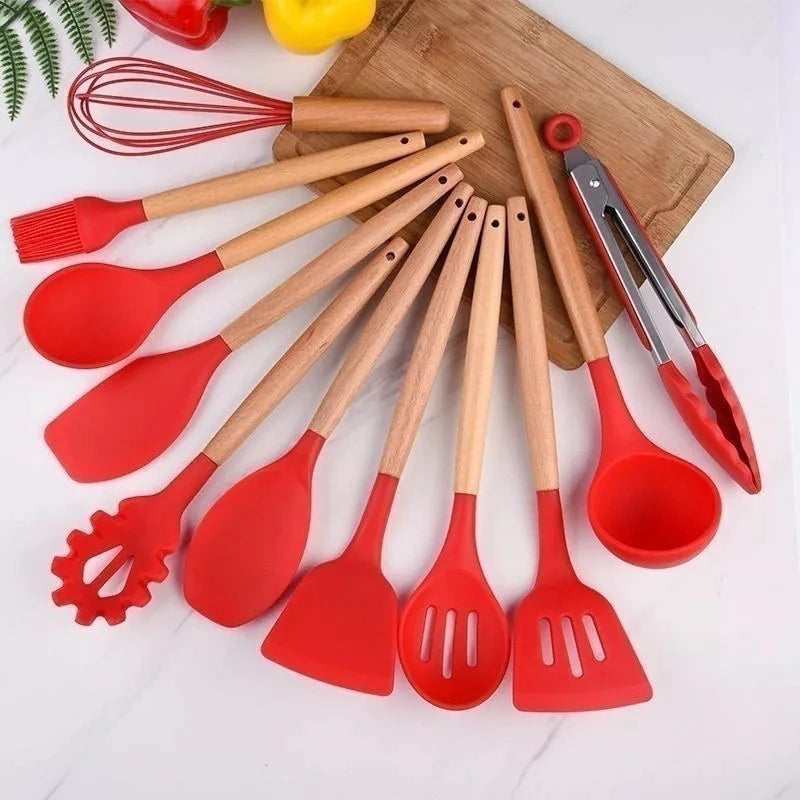 Jogo de Cozinha Kit Peças de Silicone