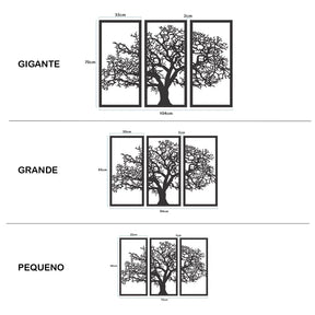 Quadro Decorativo Vazado Árvore da Vida